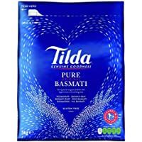 Los mejores  - Tilda - Arroz Basmati de Cocción Fácil y Sin Gluten Para Platos Indios de Curry- Biriyani y Pilaf - Bolsa de 5 kg